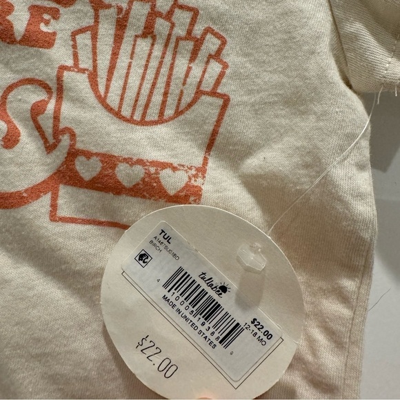 Tullabee Fries before guys 12-18 months tshirt - Picture 3 of 5